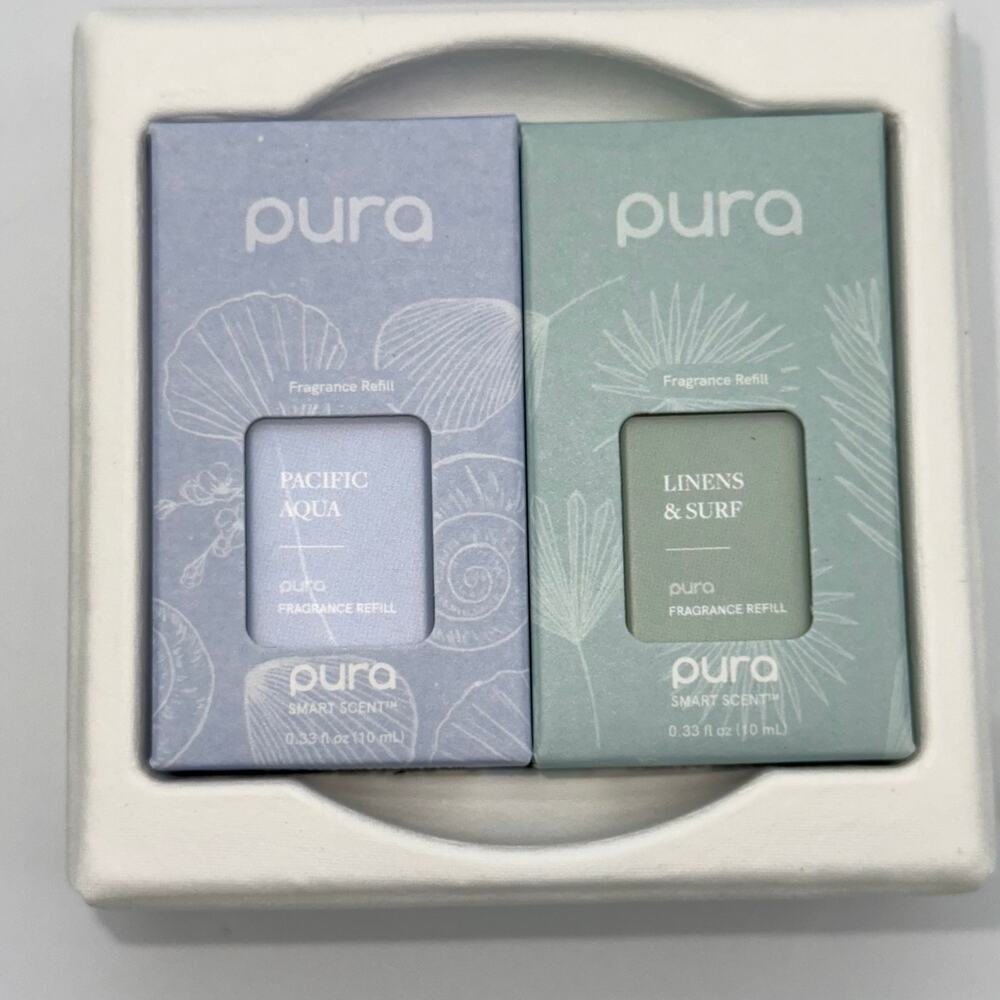 Pura 4 Smart Fragrance Diffuser Starter Set Plugin Air Freshener Kit w/2 Scents - Picture 2 of 4